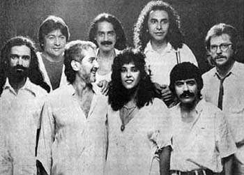 Tadeu Passarelli, Luiz Armando Figueroa, Julio Peralta, Oscar Segovia, Nacha Moretto, Jorge Menares, Chico Pedro e Willy Verdaguer